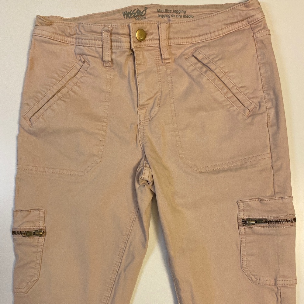 Pale Pink Cargo Pants